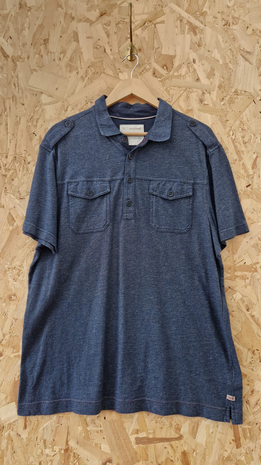 Preloved Banana Republic Short Pique Polo with Pockets Size XLarge