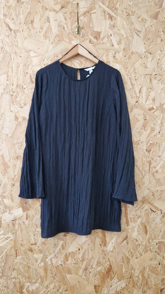 Brand New H&M 'Crinkle' Long Sleeve Tunic Size Medium