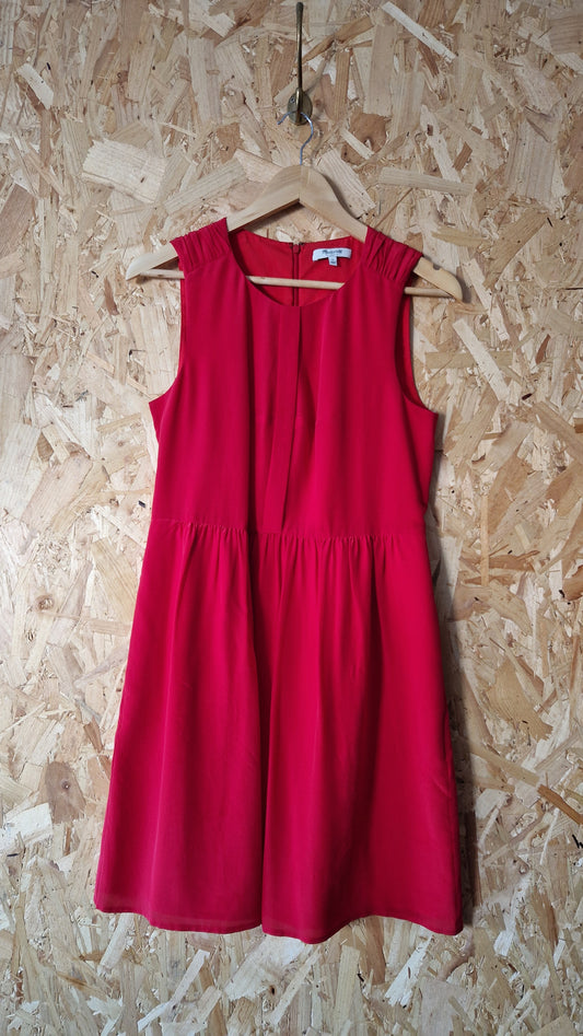 Preloved Madewell Sleeveless Silk Dress Size 10