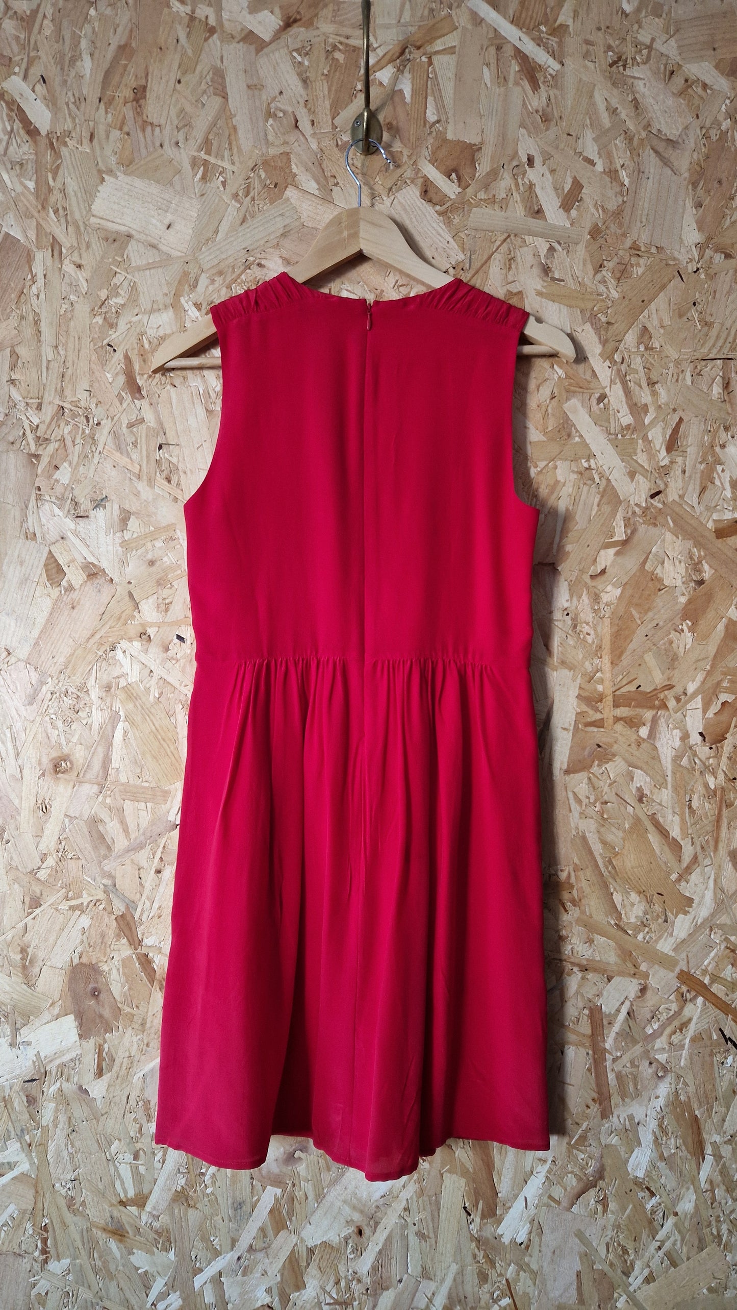 Preloved Madewell Sleeveless Silk Dress Size 10