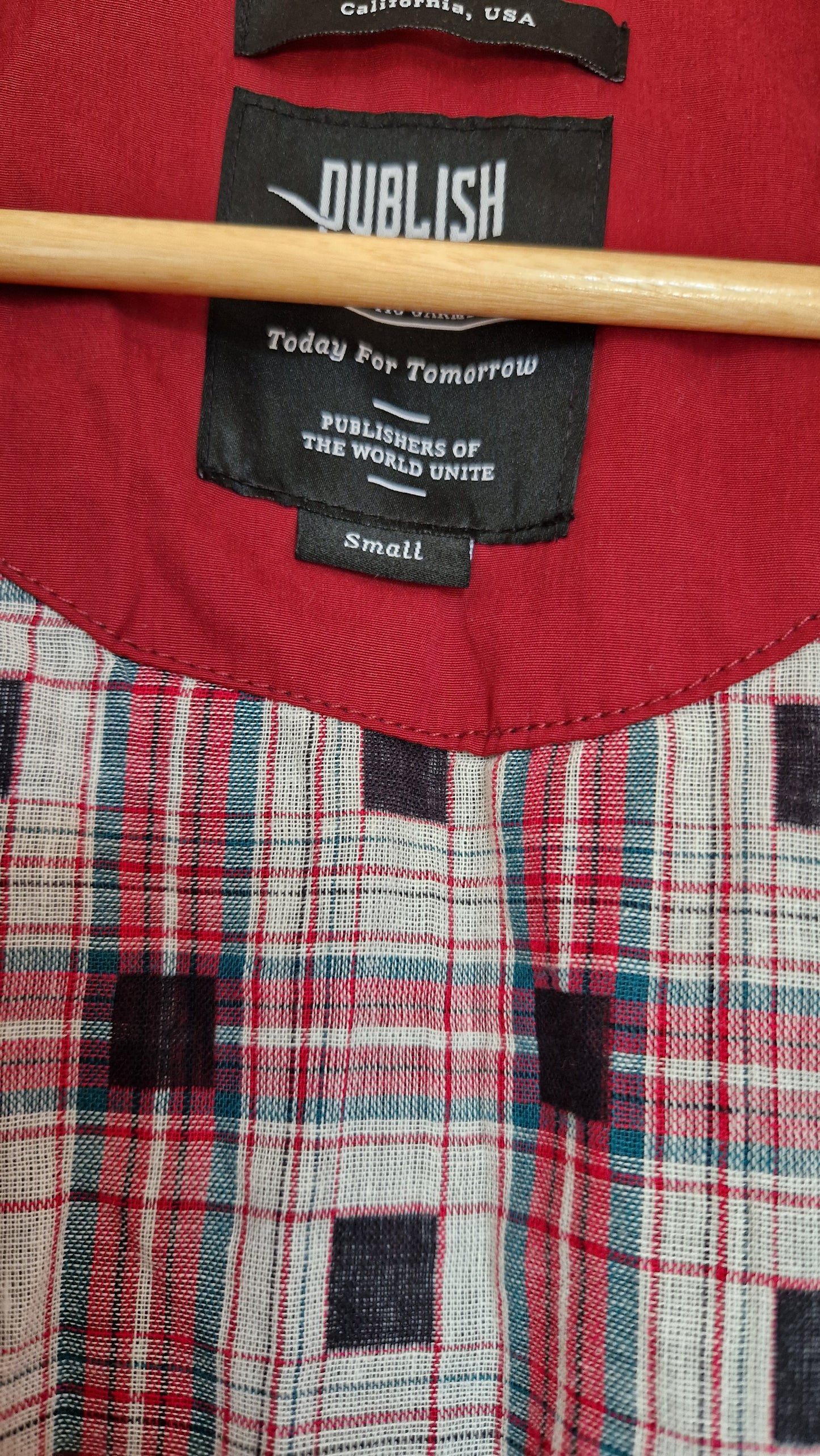 Preloved Publish Harrington Jacket Size Small