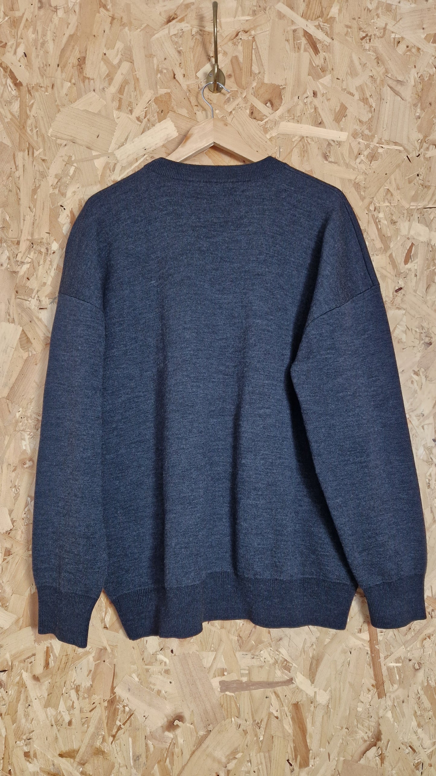 Preloved Acne Studios Oversized Jumper with Chest Embroidery Size Medium