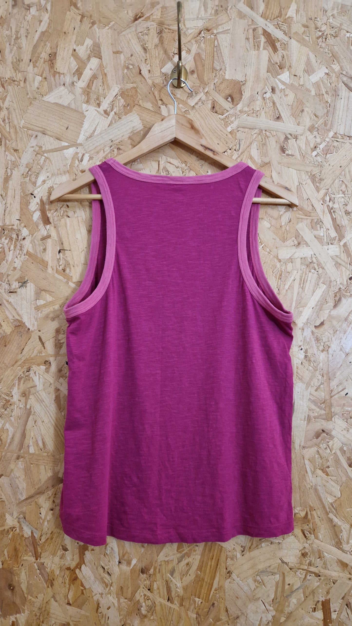 Preloved Hush Contrast Trim Vest Top Size 10