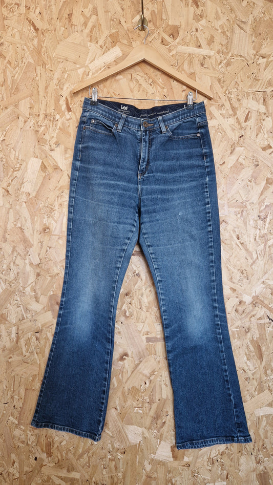 Preloved Lee Platinum Label Classic Comfort Waistband Jeans US Size 10 UK Size 14