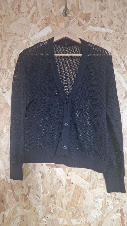 Preloved Uniqlo Long Sleeve Open Knit Cardigan Size Small
