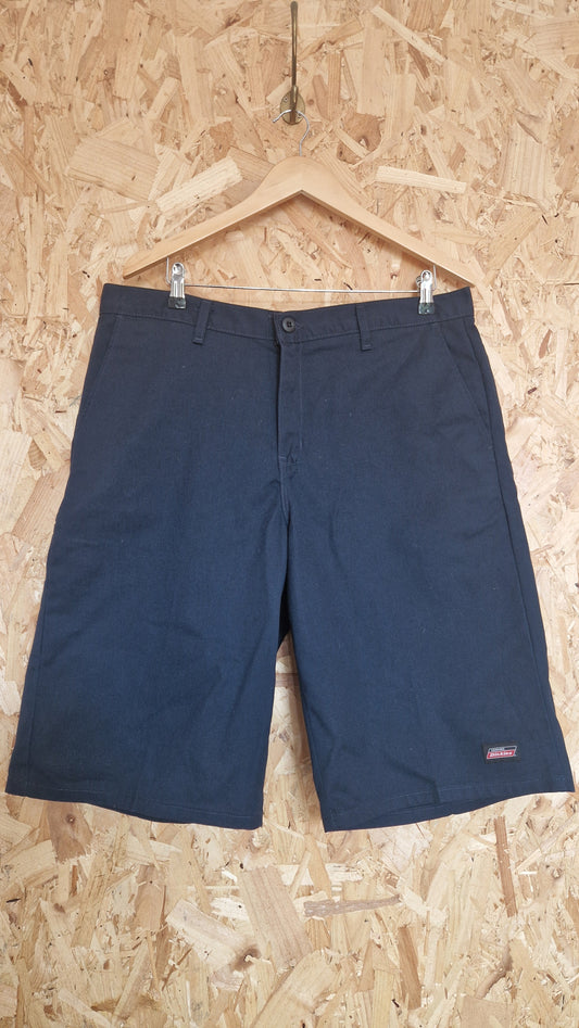 Dickies Flat Front Long Chino Shorts Waist Size 36"