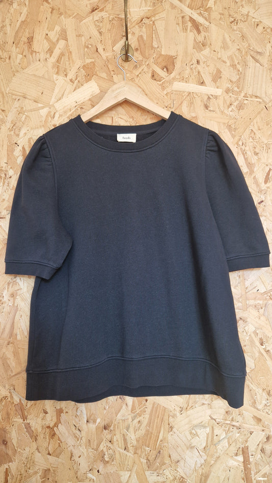 Preloved Hush Short Puff Sleeve Sweatshirt Size Large