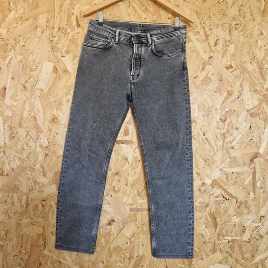 Preloved Acne Studios Stonewash Grey Denim Jeans Waist Size 31 Leg Length 32