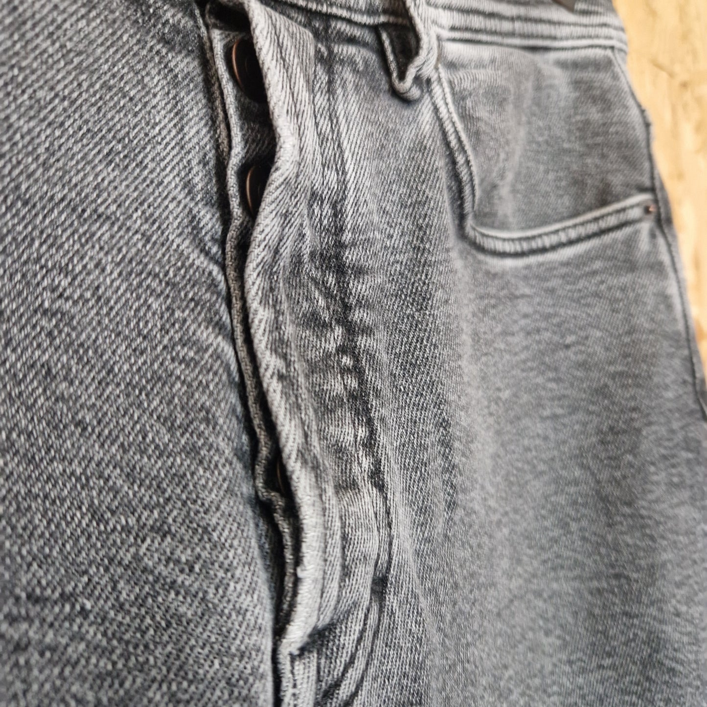 Preloved Acne Studios Stonewash Grey Denim Jeans Waist Size 31 Leg Length 32