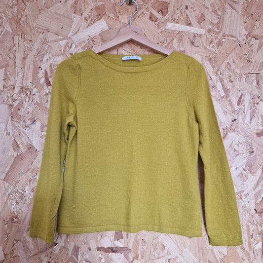 Preloved The Fold Cashmere Boat Neck Jumper Size 10 (not marked)