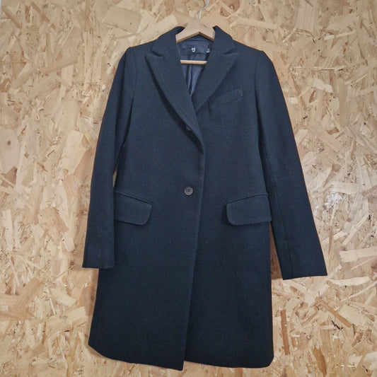 Preloved JW Anderson x Uniqlo Wool Crombie Coat Size Small