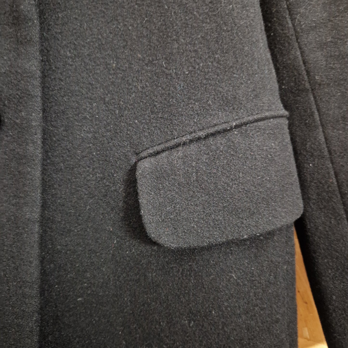Preloved JW Anderson x Uniqlo Wool Crombie Coat Size Small