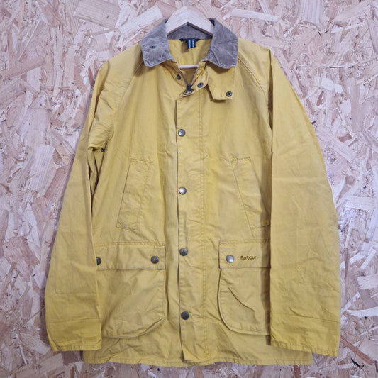 Preloved Barbour Cord Collar Unlined Jacket Size Medium