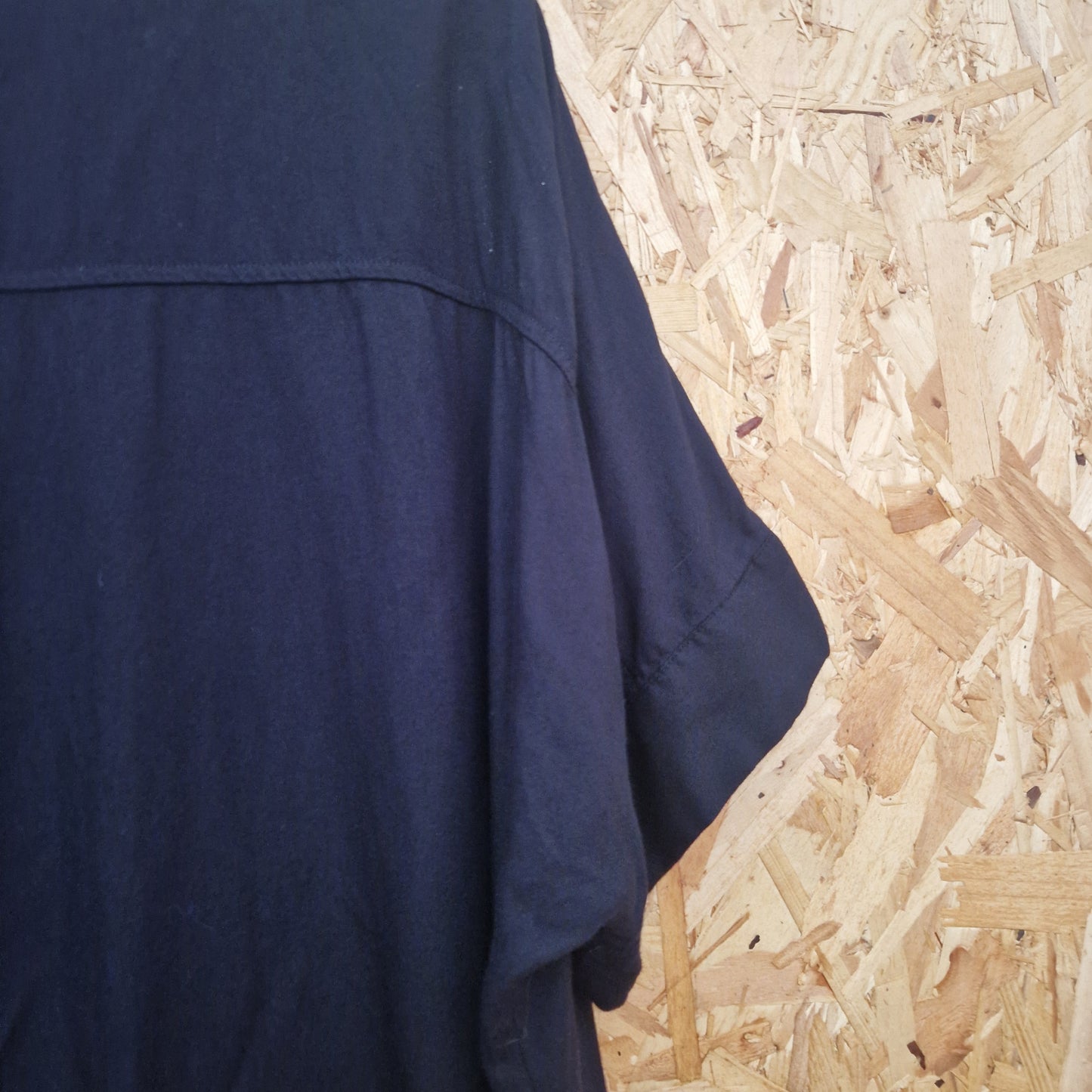 Preloved Monki Short Sleeve Oversized Blouse Size Large