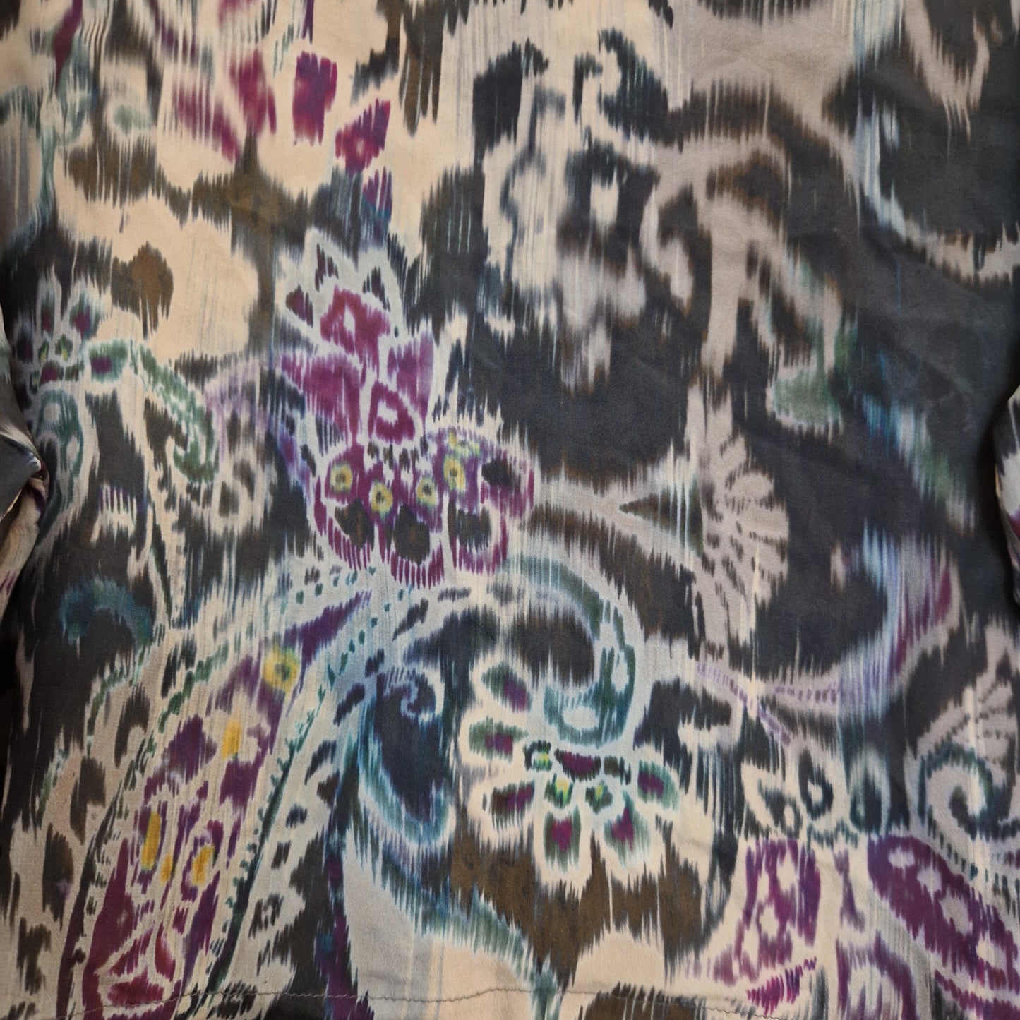 Preloved Otto d'Ame Printed Chiffon Top Size 12