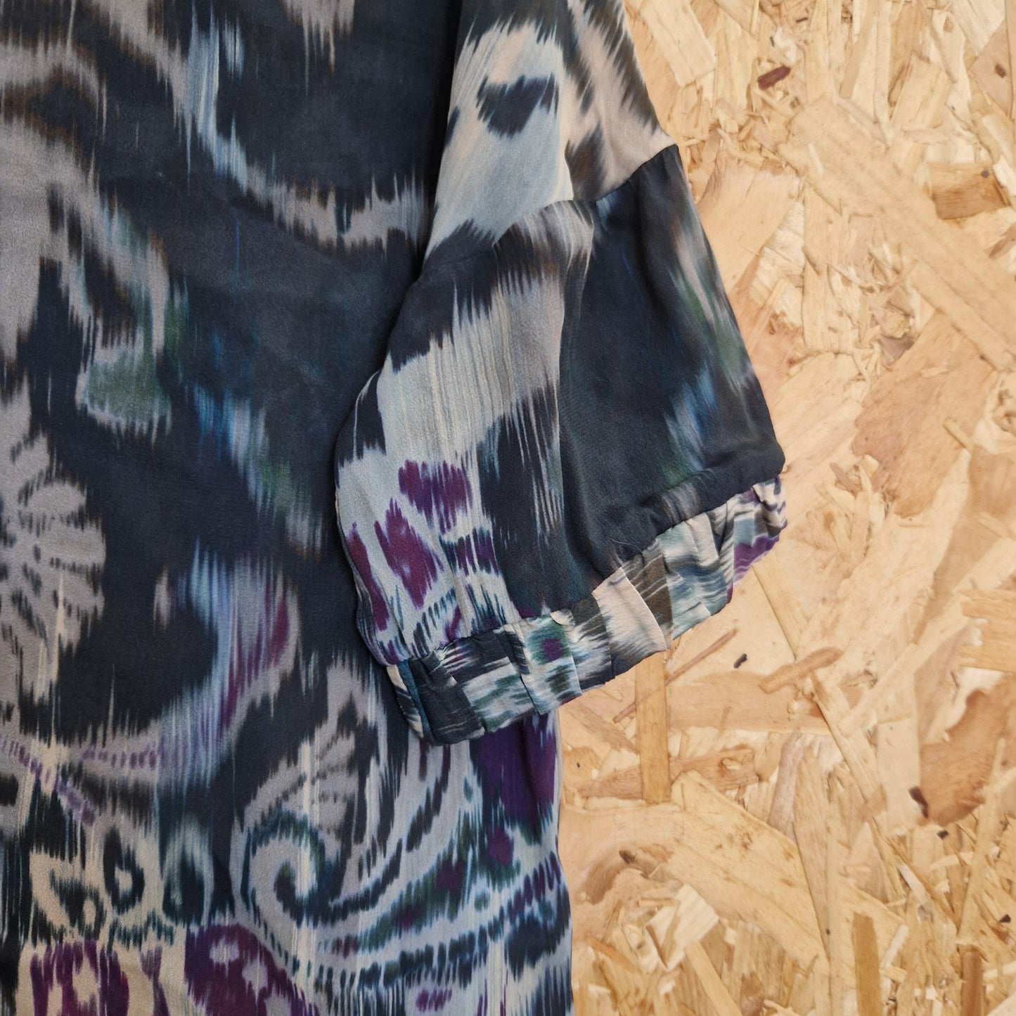 Preloved Otto d'Ame Printed Chiffon Top Size 12