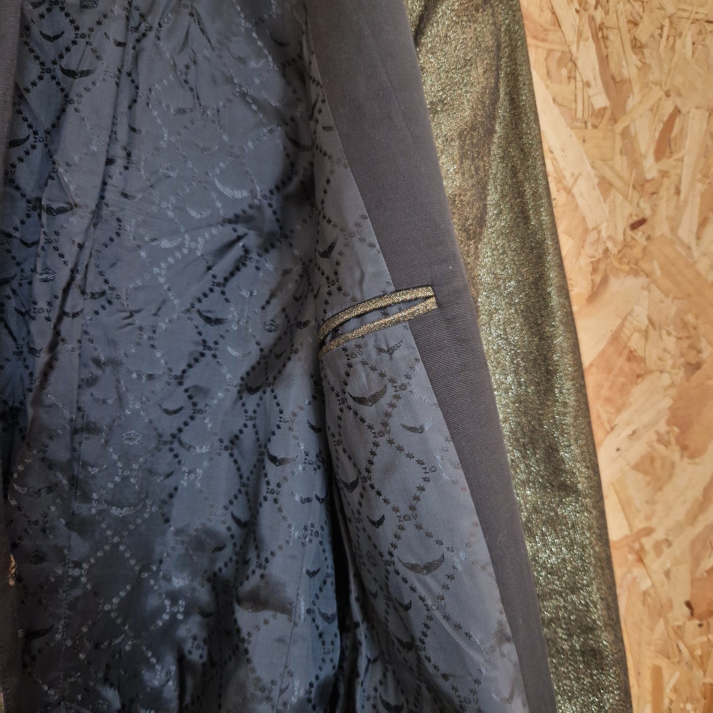 Preloved Zadig & Voltaire Lurex Blazer Size 38/ 10