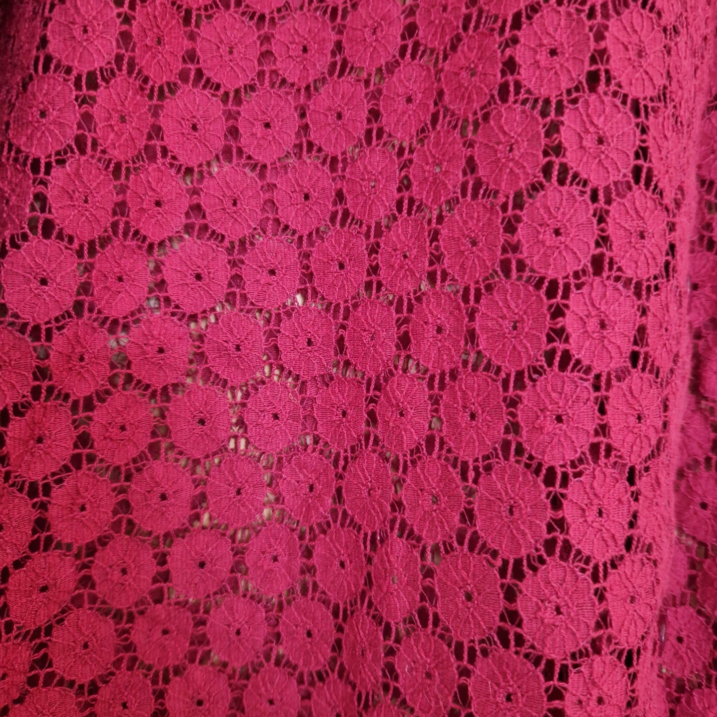 Preloved Kaffe Crochet Lace Blouse Size 38/ 12