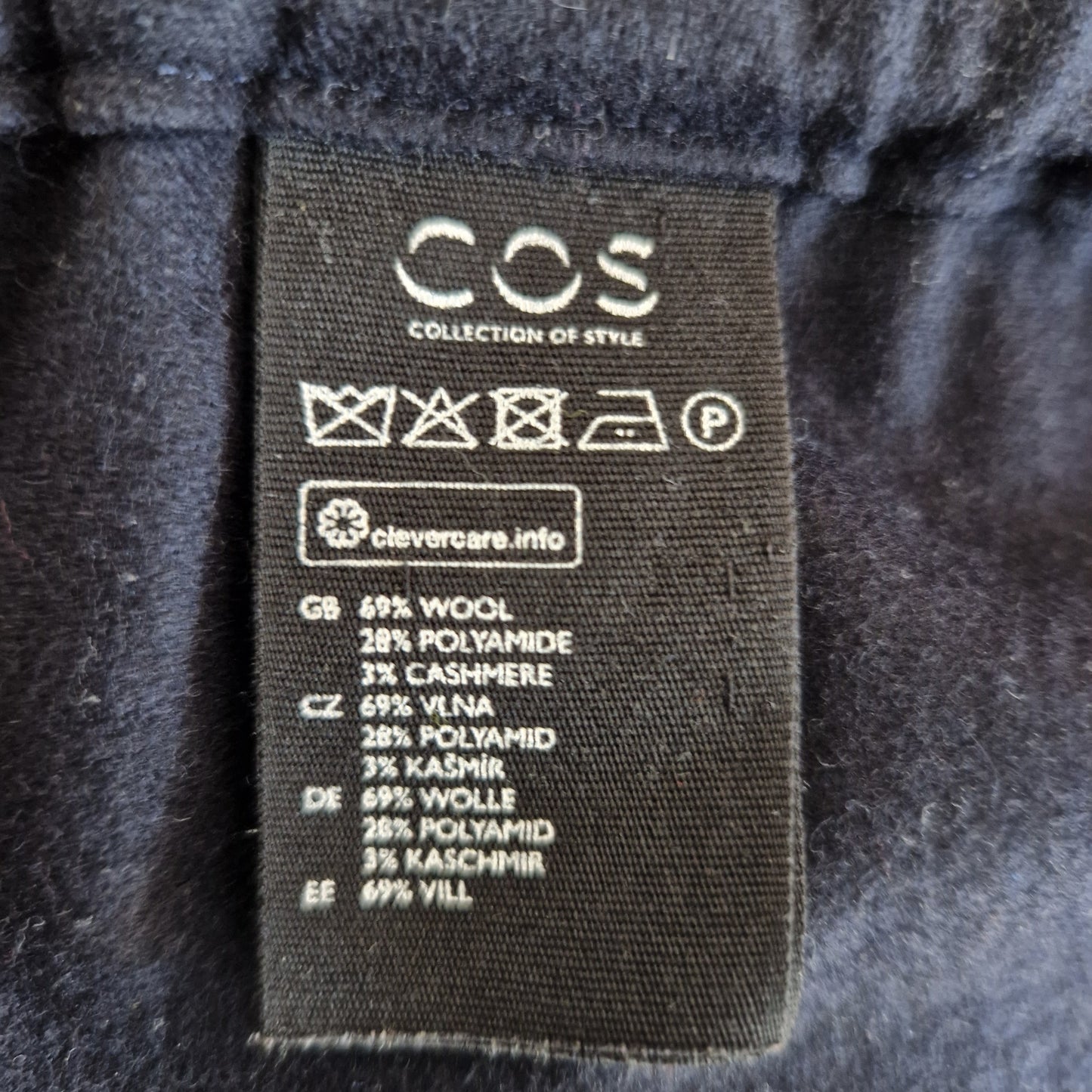 Preloved COS Drawstring Trousers Size Small