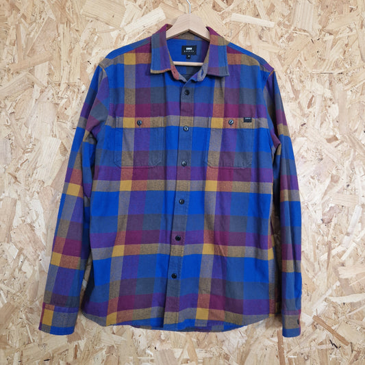 Preloved Edwin Flannel Check Shirt Size Medium