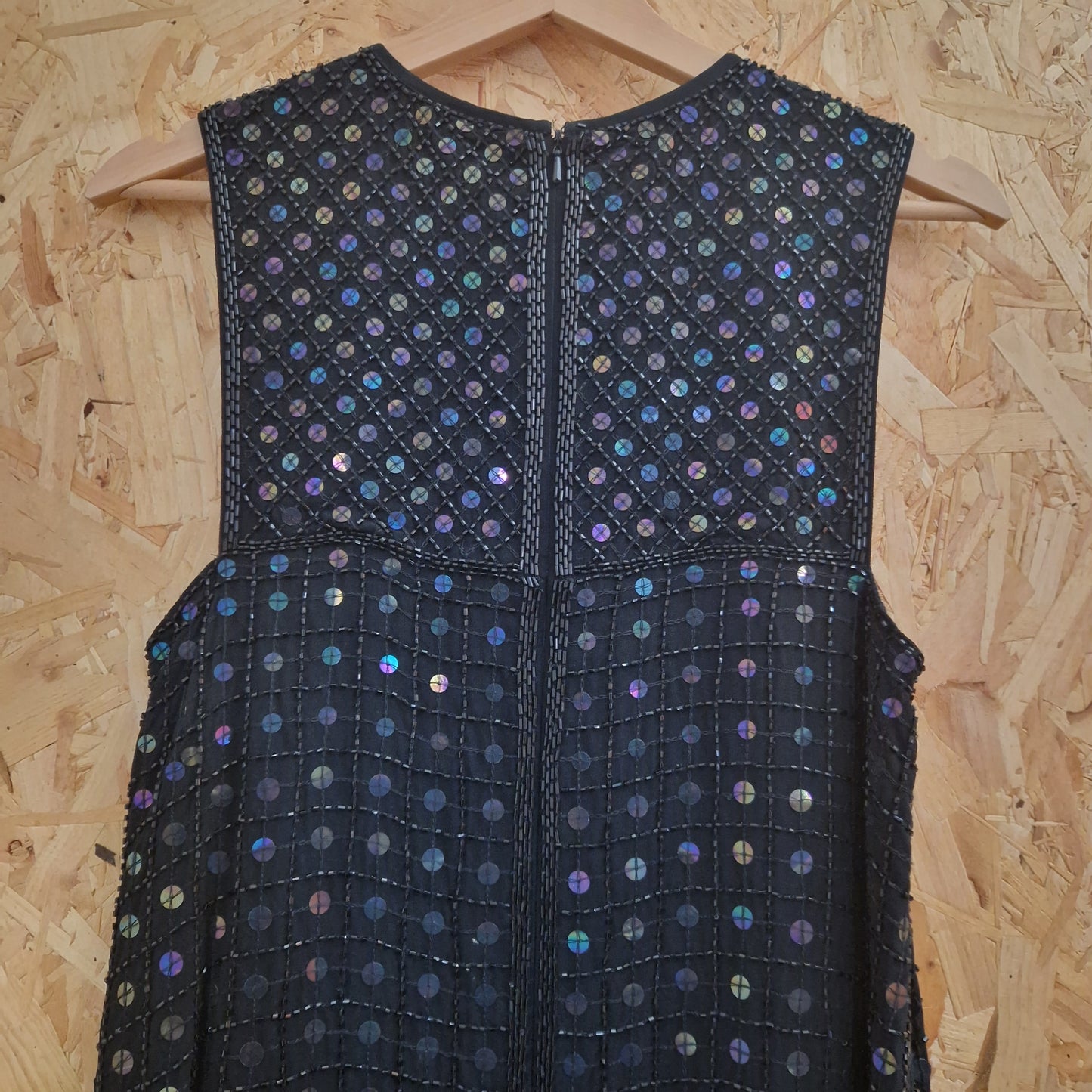 Preloved French Connection Sequin Dress Size 12