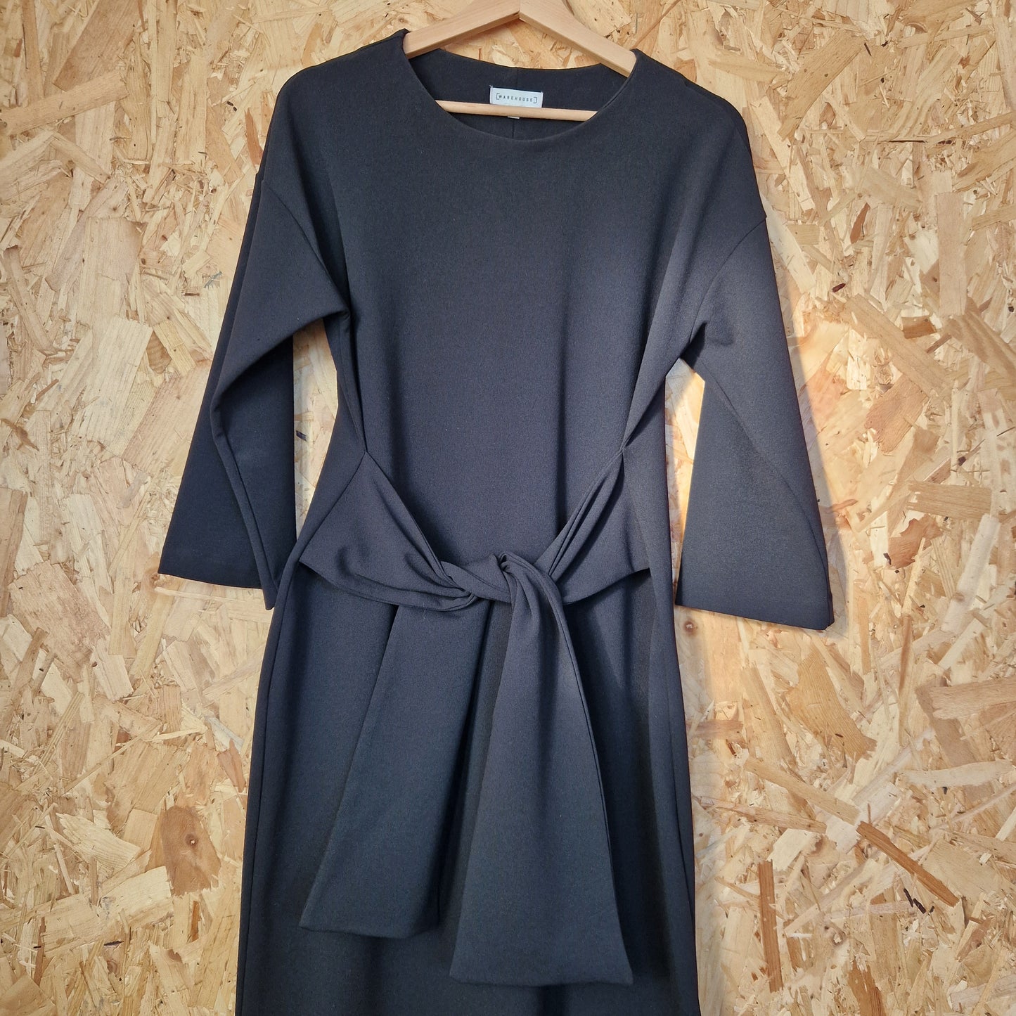 Preloved Warehouse Tie Detail Dress Size 12