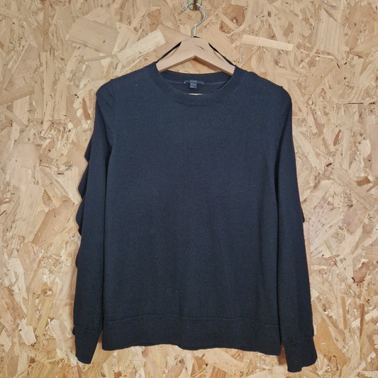 COS Wool Jumper with Sleeve Frills Size Small
