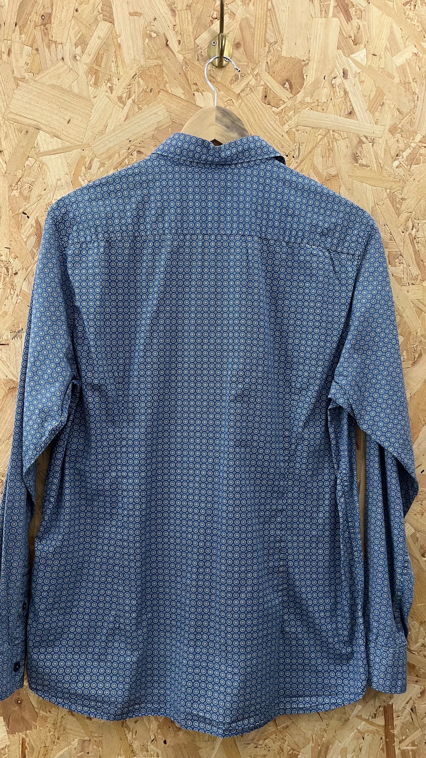 Preloved Ted Baker Long Sleeve Geo Print Shirt Size XLarge/ 5