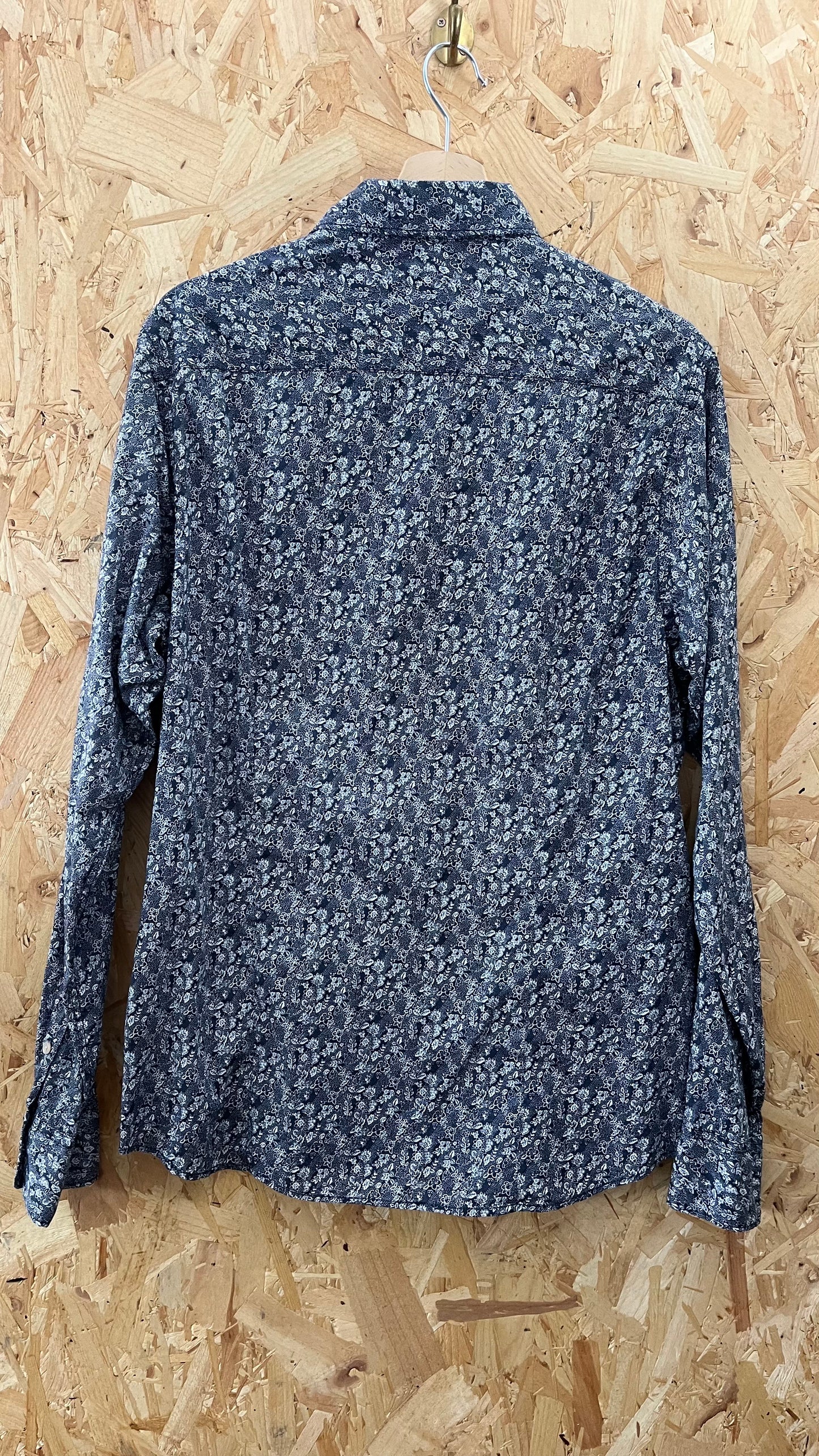 Preloved Scotch & Soda Long Sleeve Printed Shirt Size Medium